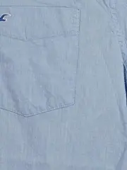 Vorschaubild 2 von Herren Freizeithemd Langarm Gr. 36/S Blau Casual