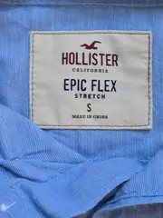 Vorschaubild 4 von Herren Freizeithemd Langarm Gr. 36/S Blau Casual