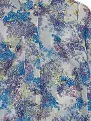 Vorschaubild 3 von Damen Bluse floral Gr. 34 Mehrfarbig Langarm Polyester