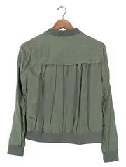 Vorschaubild 2 von STOCKHOLM Damen Blouson Gr. 36/S Grün Casual Streetwear Jacke