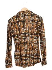 Vorschaubild 2 von Hemdbluse Damen 34/S Mehrfarbig Grafisch Casual Langarm Bluse