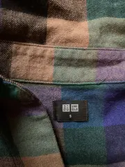 Vorschaubild 2 von Damen Hemdbluse Kariert Mehrfarbig Gr. 36/S Casual Baumwolle