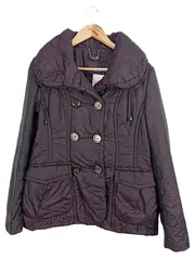 Vorschaubild 3 von Collection Damen Steppjacke Gr. 36 Lila Doppelreiher Elegant