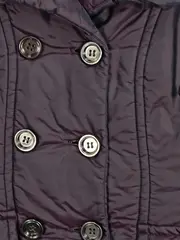 Vorschaubild 4 von Collection Damen Steppjacke Gr. 36 Lila Doppelreiher Elegant