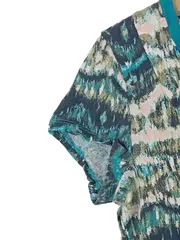 Vorschaubild 4 von Damen T-Shirt Gr. 38/M Mehrfarbig Abstrakt Casual Schleife