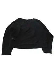 Vorschaubild 2 von Kinder Pullover Gr. 128 Schwarz Sportlich Logo-Print Sweatshirt