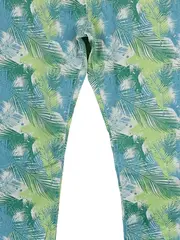 Vorschaubild 4 von Kinder Stoffhose Mädchen 164 Mehrfarbig Florales Muster Freizeit