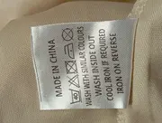 Vorschaubild 5 von Damen Freizeitkleid Gr. 36/S Beige Bohemian Minikleid