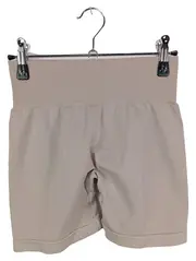 Vorschaubild 1 von Damen Sport Shorts Seamless Beige Gr. S Fitness Yoga Leggings