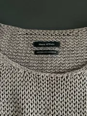 Vorschaubild 3 von Strickpullover Damen Gr. 38/M Lila Baumwolle Casual