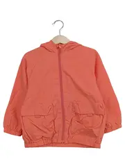 Vorschaubild 1 von Kinder Leichte Jacke Mädchen Gr. 98 Pink Kapuze Freizeit