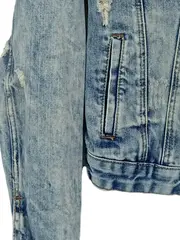 Vorschaubild 2 von Damen Jeansjacke Blau Casual Gr. 38/M Denim Jacke