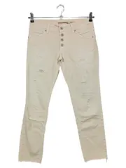 Vorschaubild 1 von Damen Destroyed Jeans Gr. S W28/36 Beige Casual
