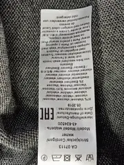 Vorschaubild 5 von LE COMTE Damen Strickjacke 36/S Schwarz Grau Gestreift Elegant Casual