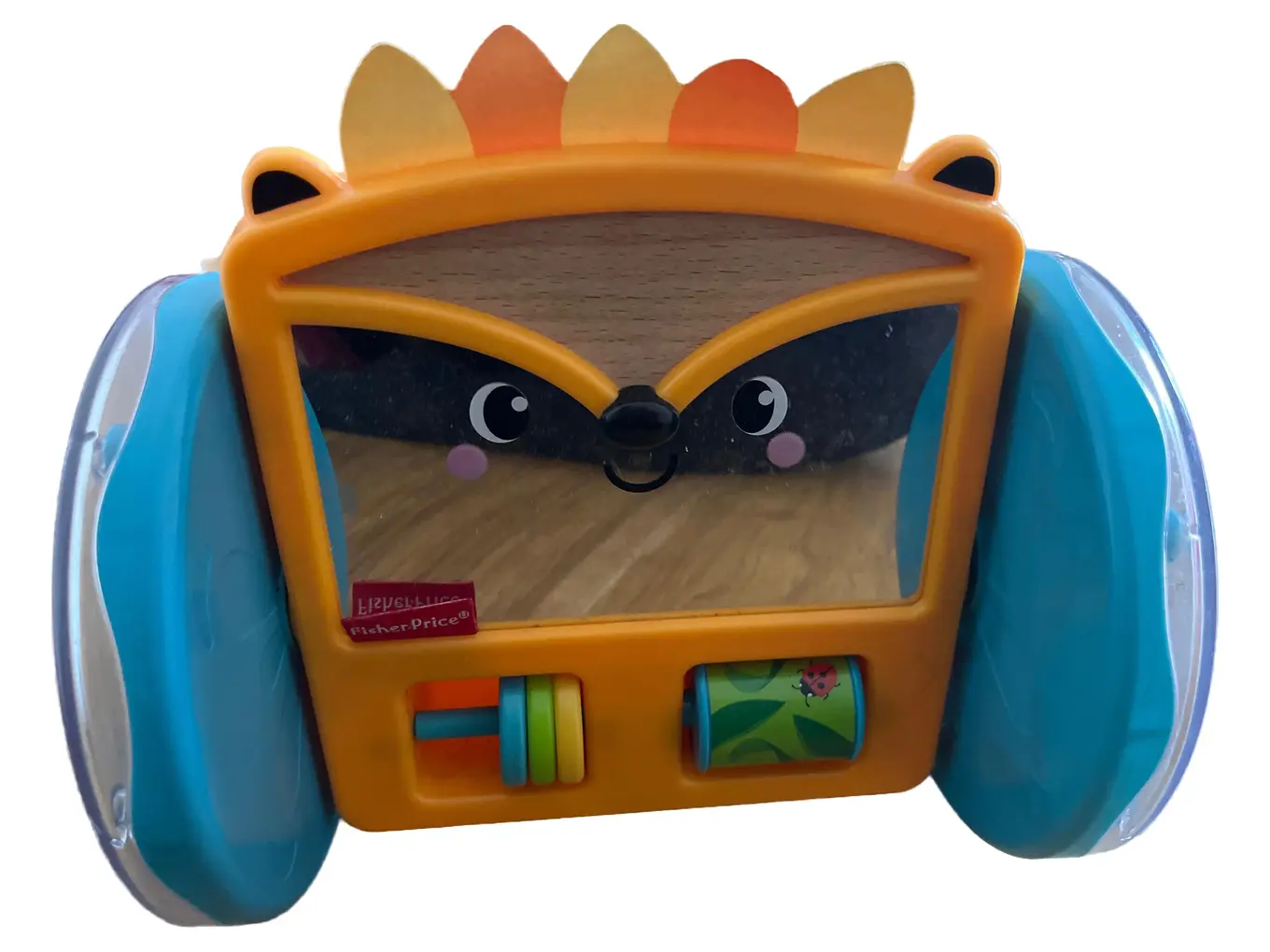 FISHER-PRICE Roll & Play Igel Nachziehspielzeug Baby Motorik Kunststoff 22cm