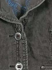 Vorschaubild 4 von EDC Damen Cordjacke Einheitsgröße Oliv Casual Jacke