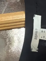 Vorschaubild 6 von Damen T-Shirt Kurzarm Schwarz Gr. 38 Viskose Casual Uni