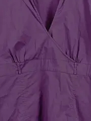 Vorschaubild 5 von Damen Hemdbluse Gr. 38 M Lila Klassisch Langarm