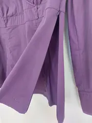 Vorschaubild 11 von Damen Hemdbluse Gr. 38 M Lila Klassisch Langarm