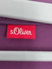 Vorschaubild 3 von Damen Hemdbluse Gr. 38 M Lila Klassisch Langarm