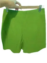 Vorschaubild 2 von Damen Faltenrock Gr. S/36 Grün Lime Minirock Shorts