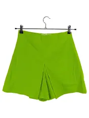 Vorschaubild 1 von Damen Faltenrock Gr. S/36 Grün Lime Minirock Shorts