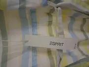 Vorschaubild 3 von Damen Sommerkleid gestreift Gr. 44 Casual Leinen Baumwolle