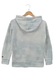 Vorschaubild 2 von Damen Kapuzenpullover Hoodie XXS Blau Farbverlauf Casual Sportlich