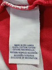 Vorschaubild 4 von Herren Poloshirt Gr. 46/S Rot Gestreift