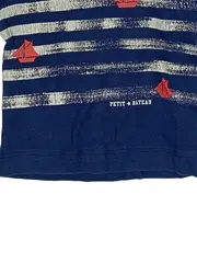 Vorschaubild 5 von Langarmshirt Jungen Gr. 60 Blau Maritim Boote Gestreift