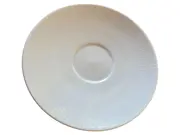 Vorschaubild 1 von Unterteller Teller Weiß Klassisch Strukturmuster Porzellan