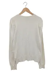 Vorschaubild 2 von Damen Strickjacke Cardigan Gr. 40/L Beige Casual Viskose