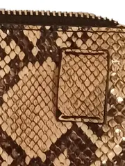 Vorschaubild 6 von Gürteltasche Schlangenmuster Damen Crossbody Braun Beige NEU