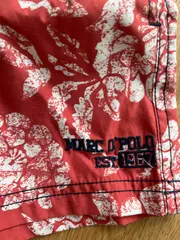Vorschaubild 2 von Badeshorts Jungen Gr. 92 Blumenmuster Rot
