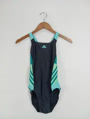 Vorschaubild 2 von Damen Badeanzug Gr. 34 gestreift sportlich mehrfarbig
