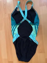 Vorschaubild 3 von Damen Badeanzug Gr. 34 gestreift sportlich mehrfarbig