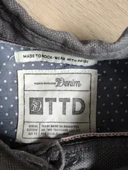 Vorschaubild 3 von Herren Freizeithemd Langarm Grau Gr. 2XL Baumwolle Casual