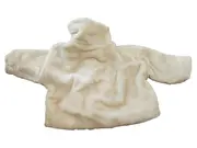 Vorschaubild 2 von Blue Pony Baby Strickjacke Gr. 68 Weiß Plüsch Hasenohren Charmant Kinder