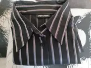 Vorschaubild 2 von Damen Hemdbluse gestreift Gr. 46 Klassisch Mehrfarbig