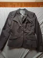Vorschaubild 2 von Damen Blazer Gr. 36/S Schwarz Klassisch Business