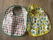 Vorschaubild 2 von Baby Lätzchen 2er Set Kinder Mehrfarbig Obst Gemüse Motiv