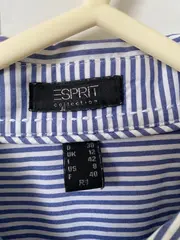 Vorschaubild 4 von Damen Hemdbluse gestreift Gr. 38 Baumwolle Casual Langarm