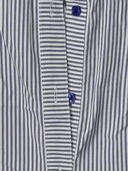 Vorschaubild 6 von Damen Hemdbluse gestreift Gr. 38 Baumwolle Casual Langarm