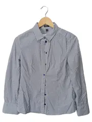 Vorschaubild 1 von Damen Hemdbluse gestreift Gr. 38 Baumwolle Casual Langarm