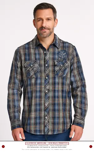 TOM TOMPSON Freizeithemd