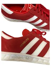 Vorschaubild 3 von Hamburg Sneaker Herren Rot Wildleder Retro Schuhe Gr 42