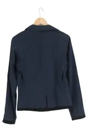 Vorschaubild 2 von Blazer Damen Gr. 40/M Blau Elegant Business Nylon Jacke