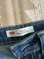 Vorschaubild 8 von Kinder Jeans Regular Fit Blau Gr. 152 L28 Baumwolle Freizeit Hose