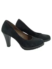 Vorschaubild 1 von Damen Pumps Gr. 38 Schwarz Elegant Business Abend Party