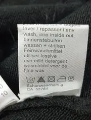 Vorschaubild 5 von Damen Strickjacke Gr. 40/M Schwarz Elegant Fellbesatz